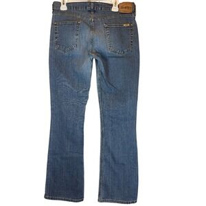 Levi Strauss Signature Stretch Bootcut Jeans Women's 12 Acid Wash Medium Blue